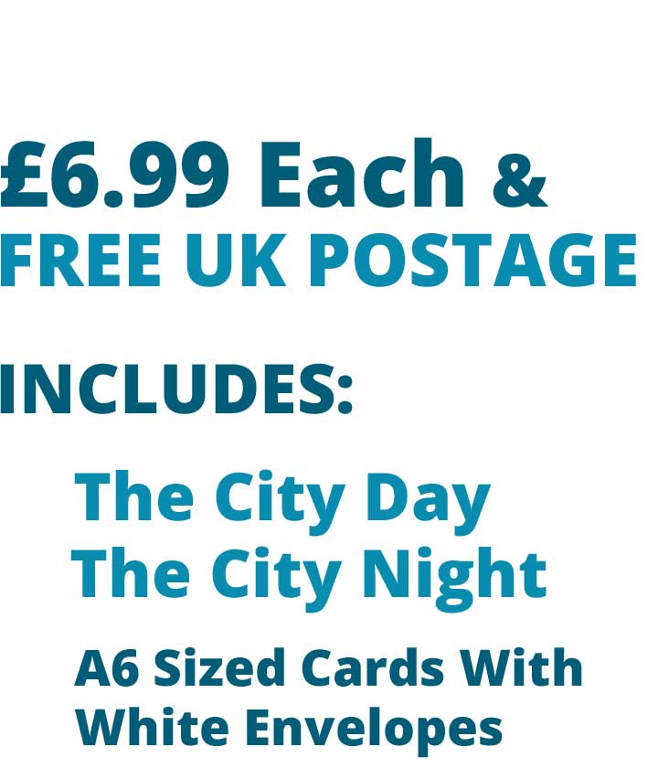 London The City 2 Card Set £6.99 Includes London SW To SE, New York, Paris, Tokyo Cards